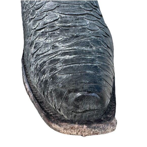 Idyllwind Black Snakeskin Cowboy Boots - Picture 9 of 14